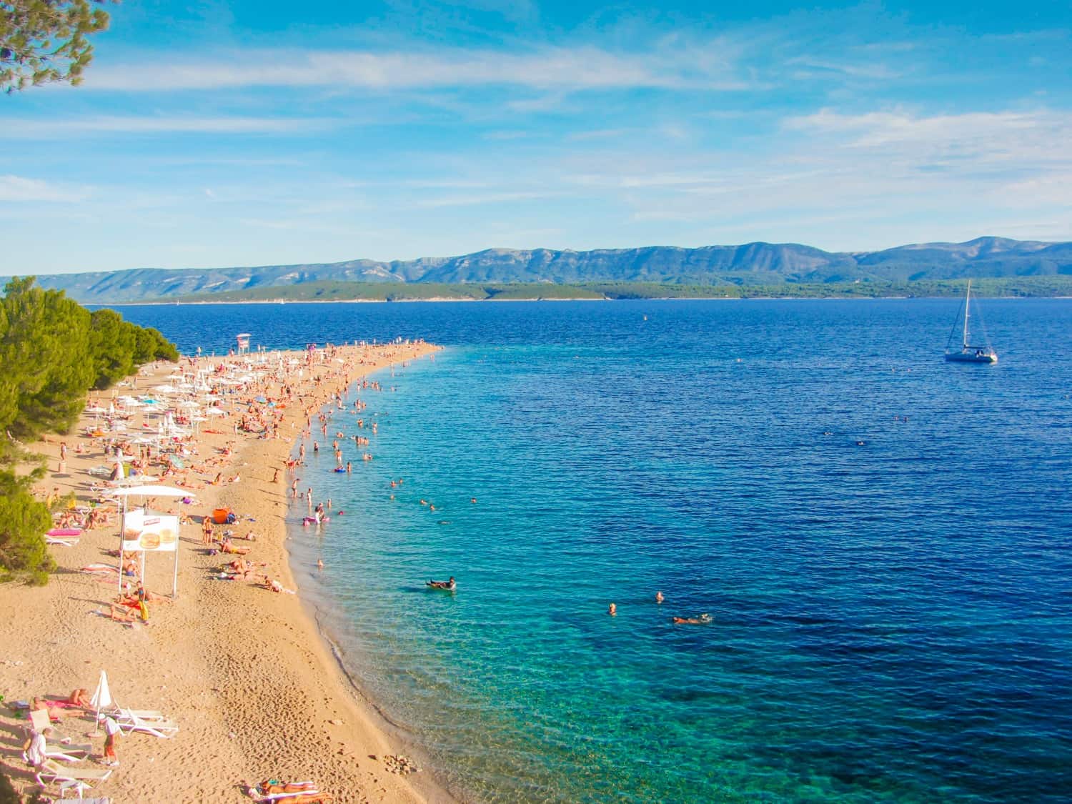 Beach in Brac