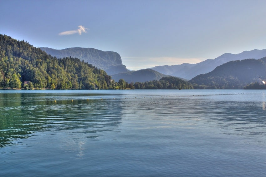 lake bled walk hdr