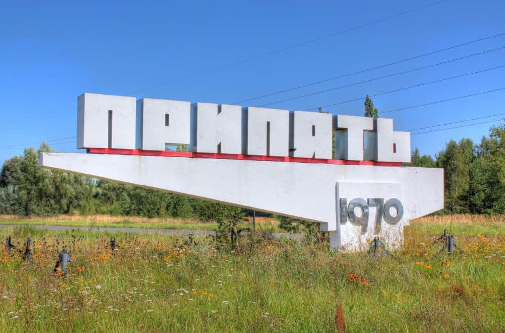 Pripyat 1970 sign