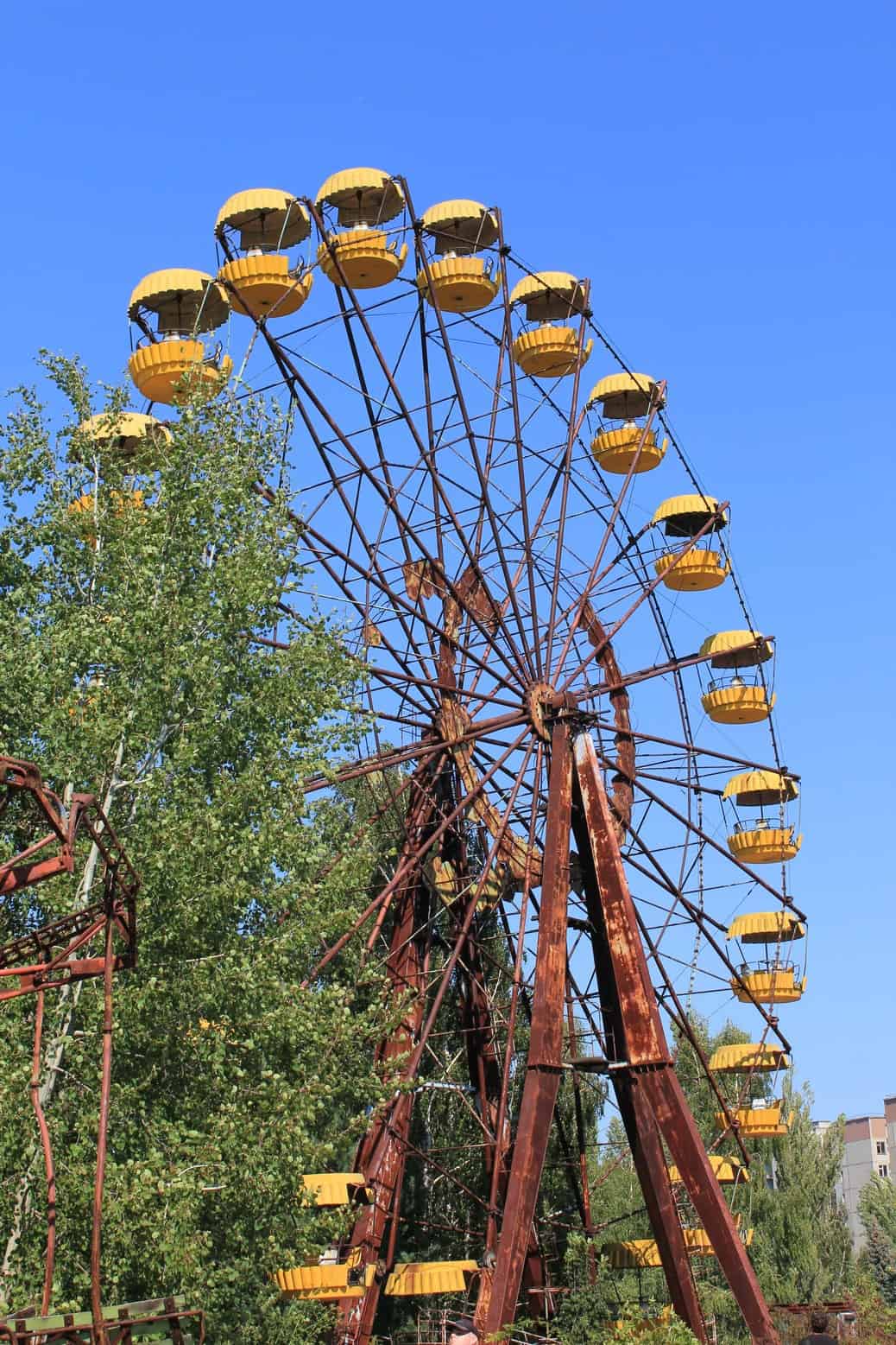 The famous Pripyat ferris wheel