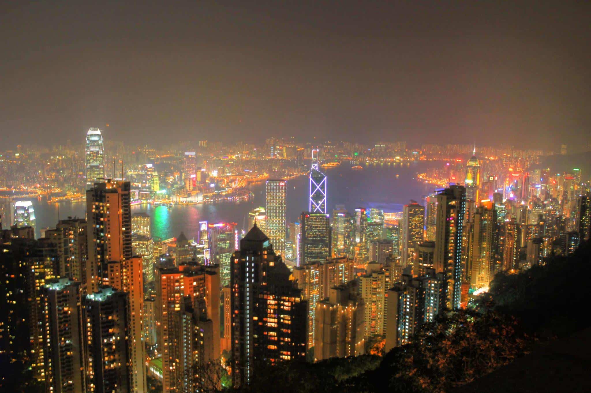 hong kong night