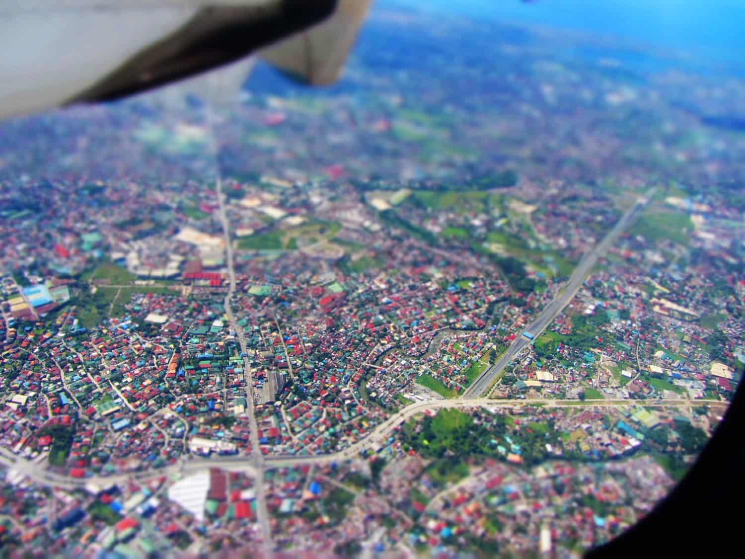 manila from plane