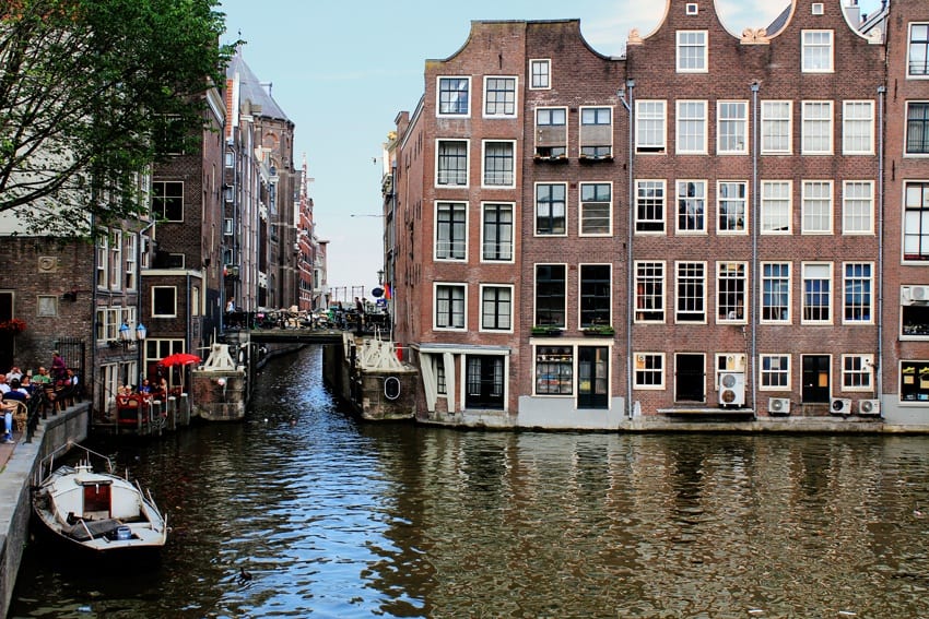 canal in amsterdam