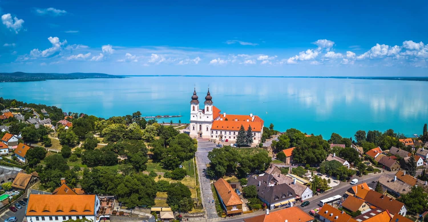 Tihany Abbey in Hungary