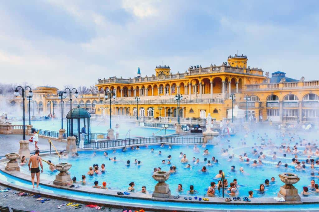 Szechenyi Baths in Budapest