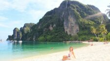 beach in koh phi phi