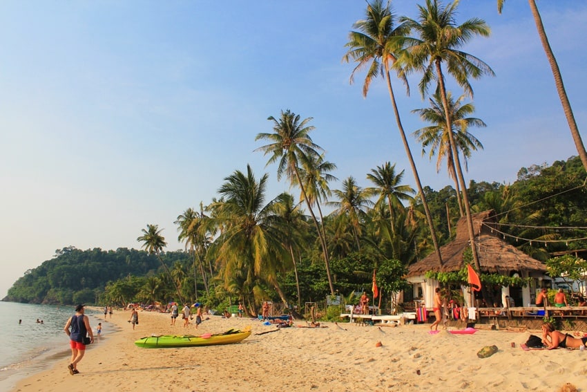 koh chang lonely beach