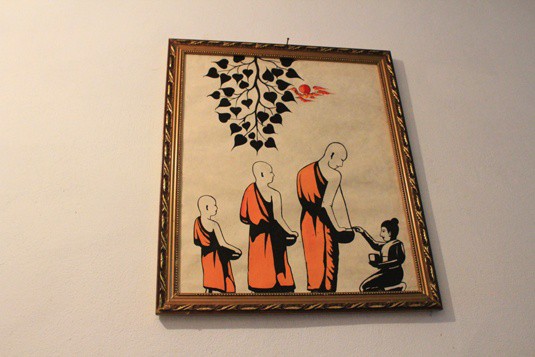 painting in luang prabang painting in luang prabang