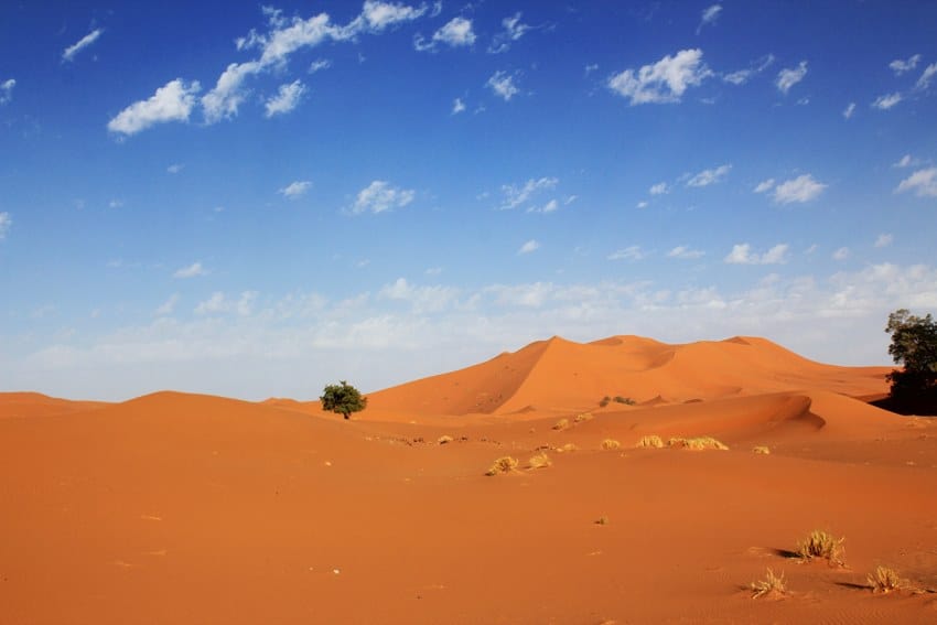 the sahara desert morocco