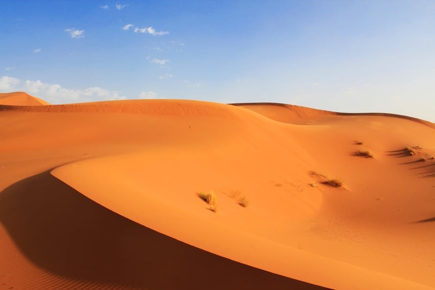 the sahara desert morocco