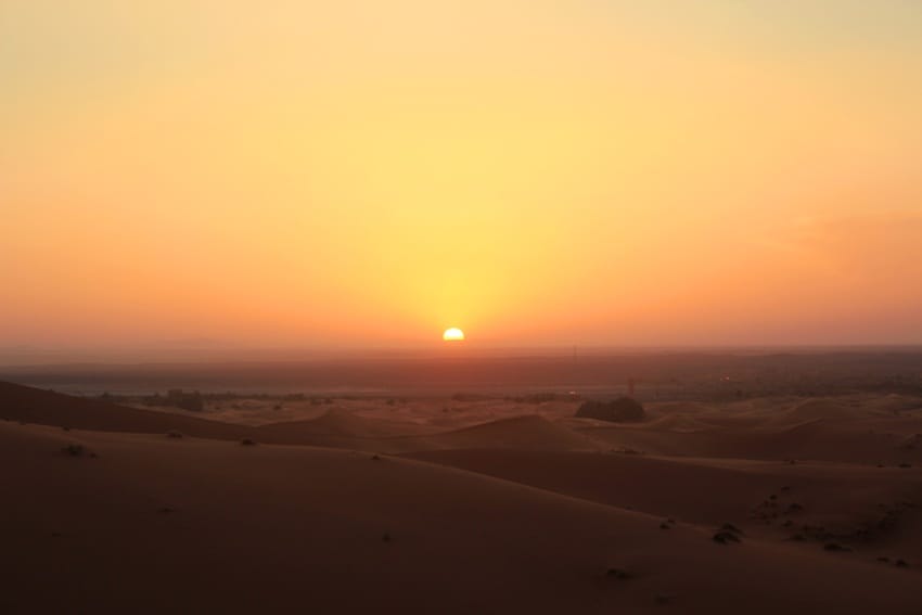the sahara desert morocco sunset the sahara desert morocco sunset