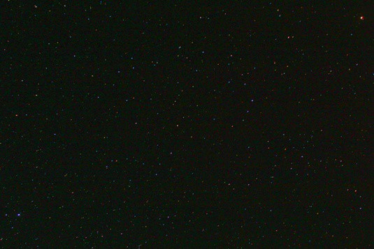 milky way in the sahara desert