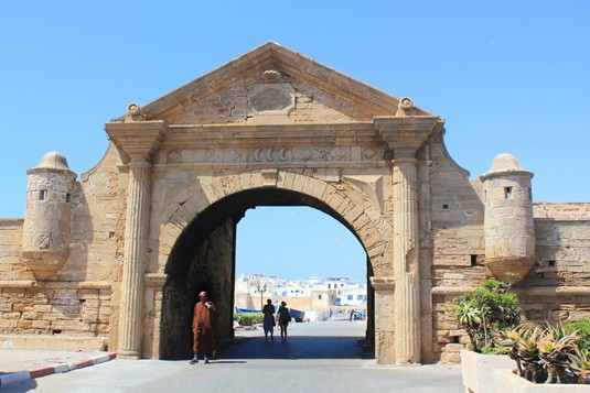 entrance to port essaouira
