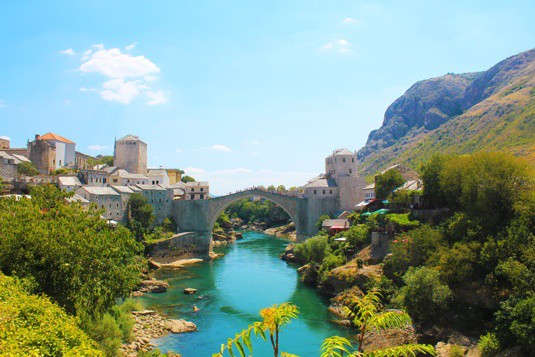 bridge in mostar bridge in mostar