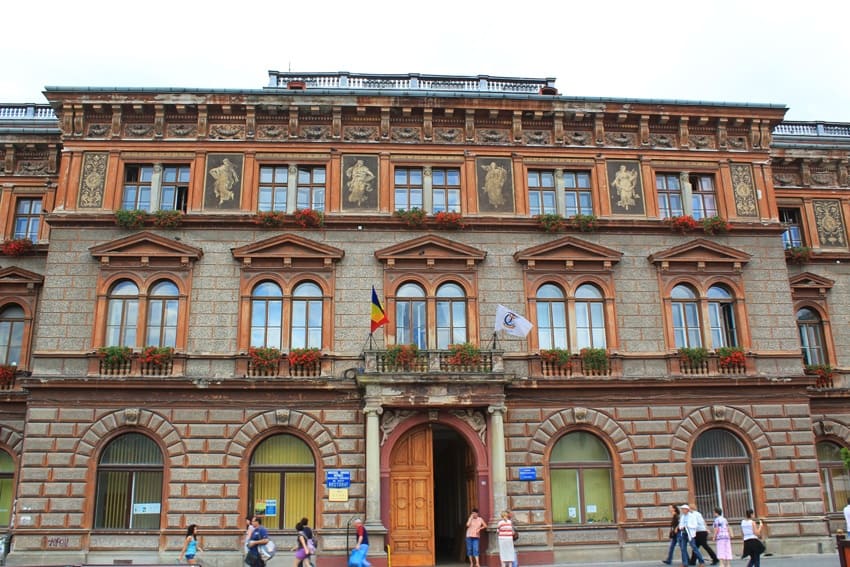 Building in Brasov Building in Brasov