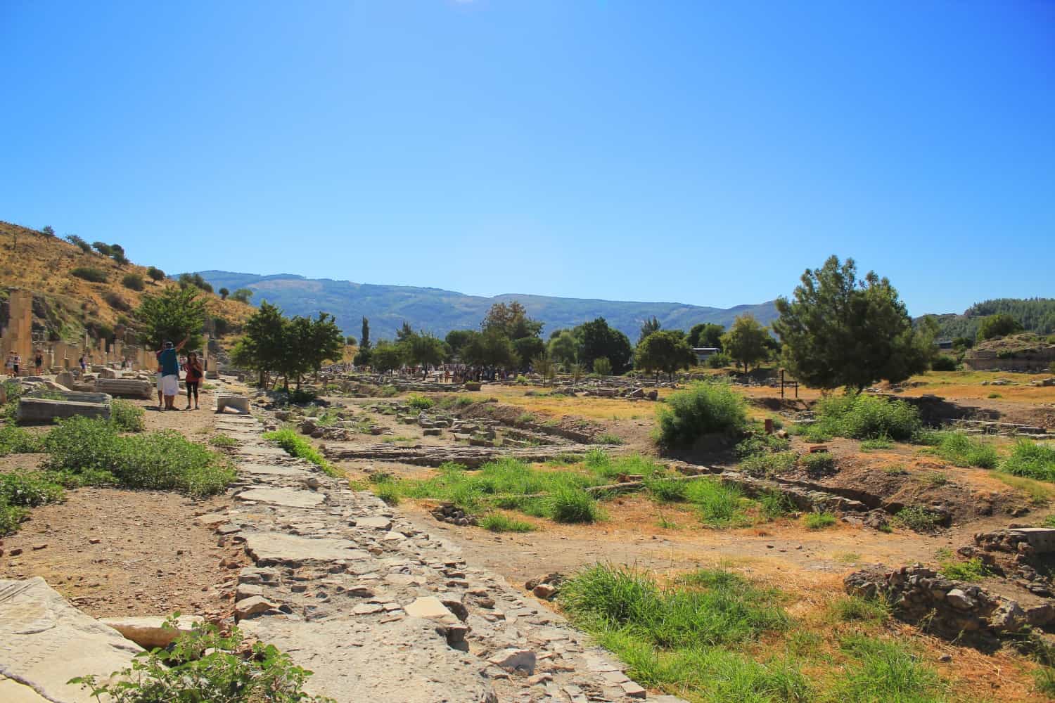 ruins at ephesus