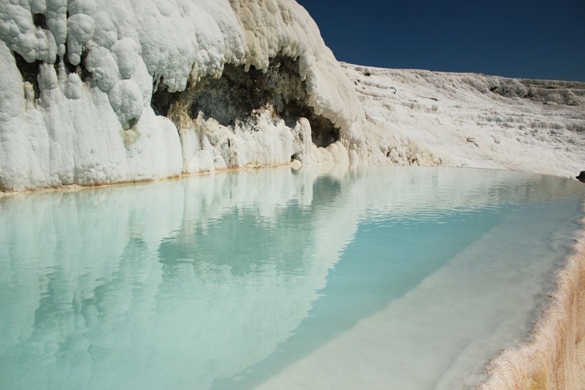 Pamukkale travertines