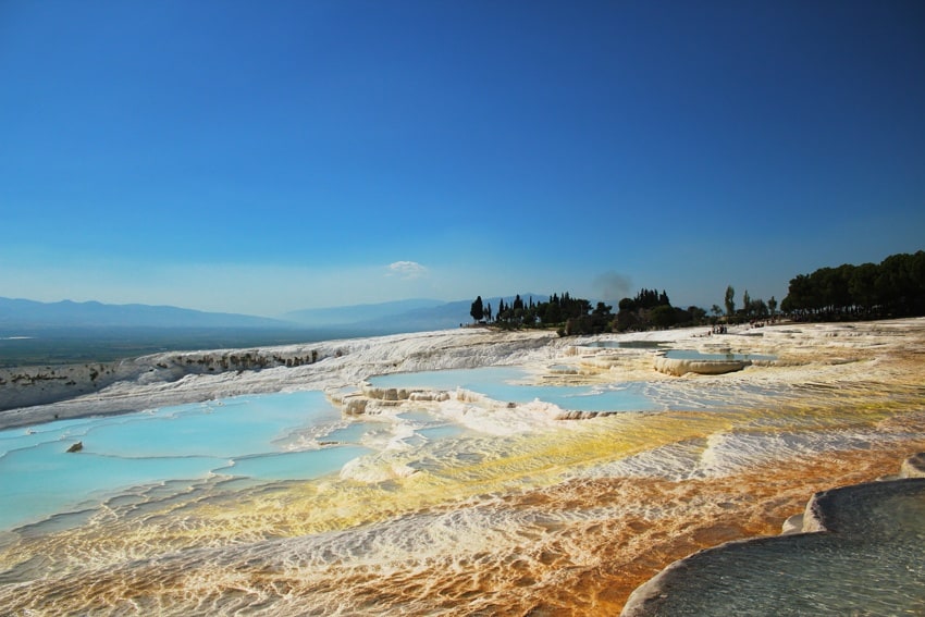 Pamukkale travertines