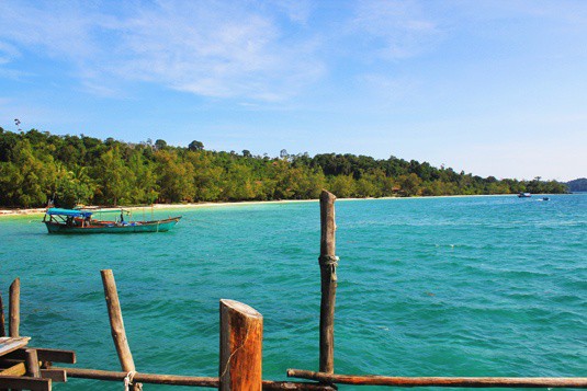 Arriving in Koh Rong