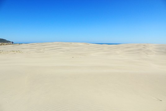 Sand dunes at Farewell Spit