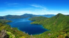 Queen Charlotte Track panorama New Zealand