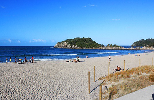 Mount Maunganui beach