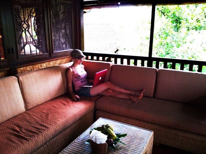 Working in Ubud, Bali