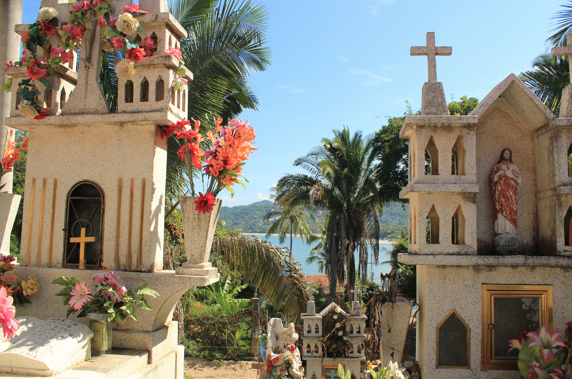 The cemetery in Sayulita