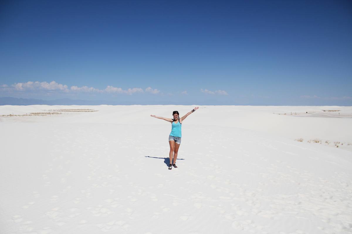 Lauren at White Sands Lauren at White Sands