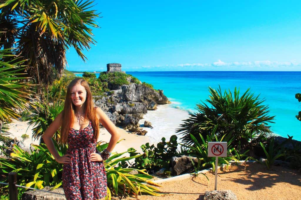 Lauren at Tulum