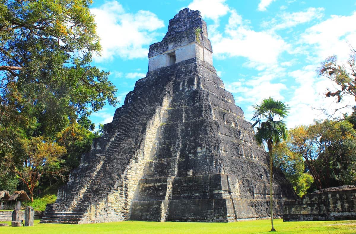 The Jaguar Temple at Tikal