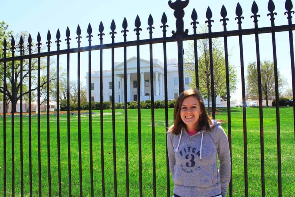 Lauren at The White House