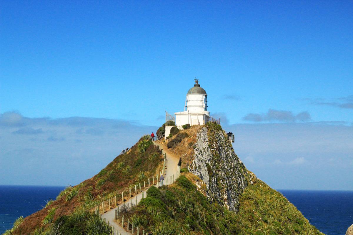 The lighthouse at Nugget Point