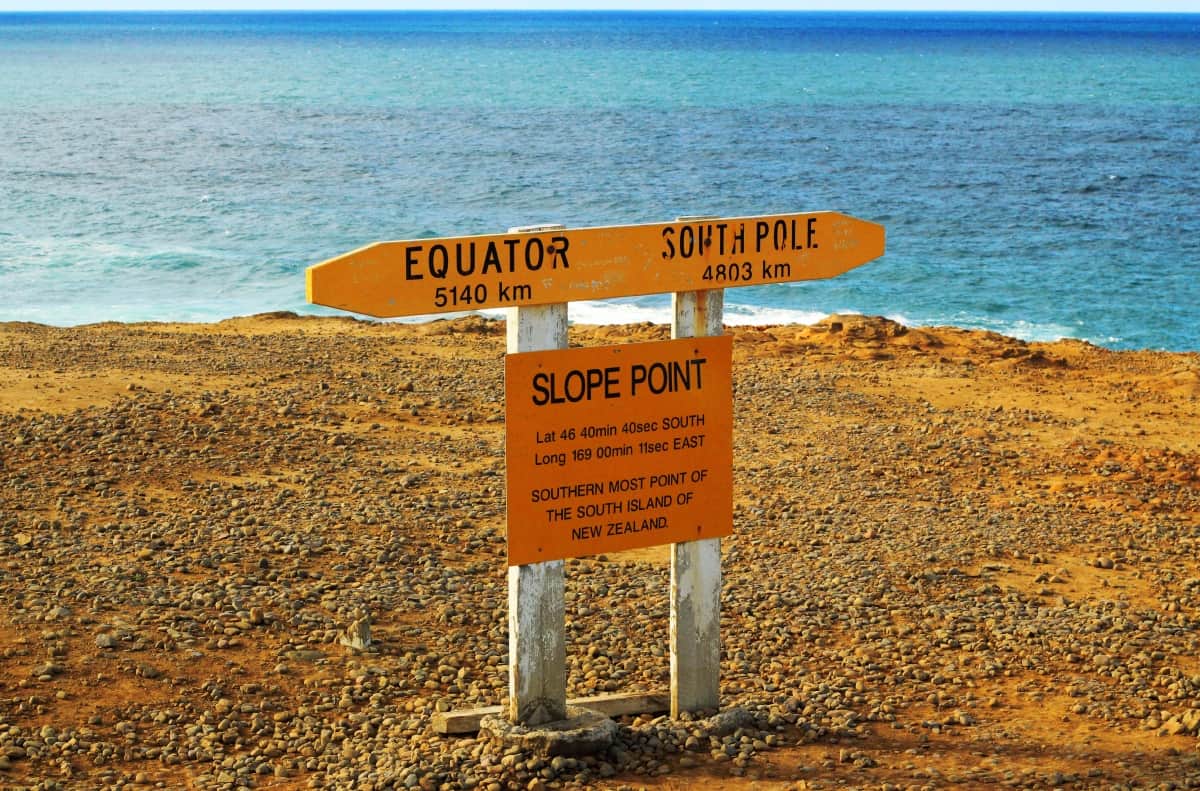 Slope Point, New Zealand