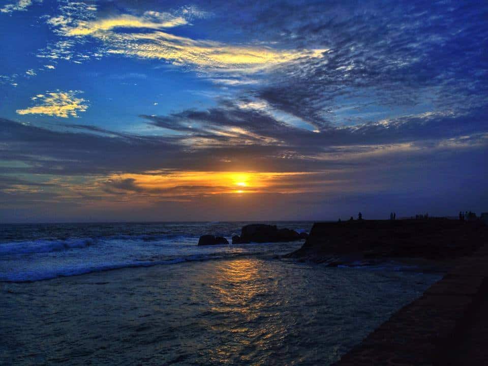 Sunset in Galle