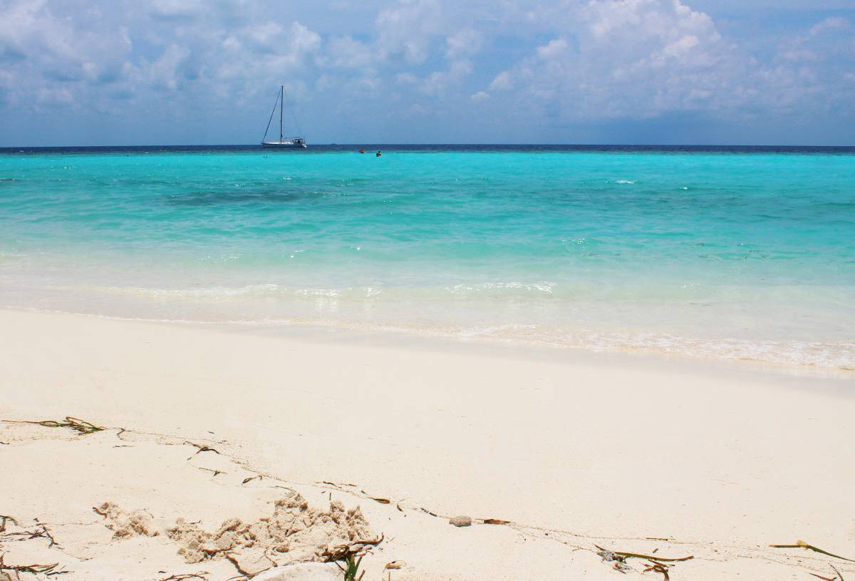 On a lot of the beaches, you'll have to be fully covered up at all times