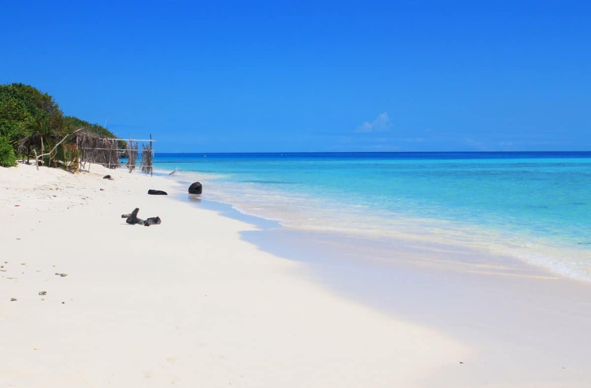 Low season means you can have this entire beach to yourself!