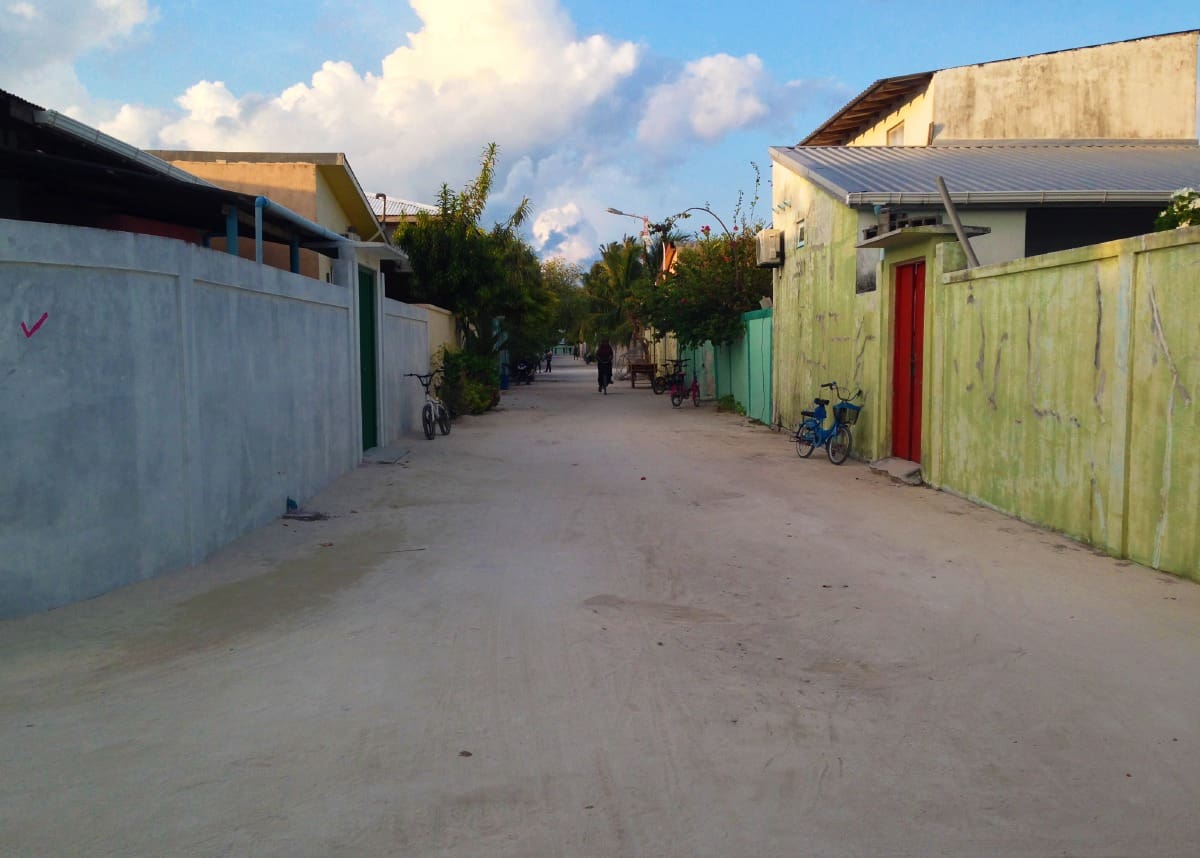 Maafushi streets
