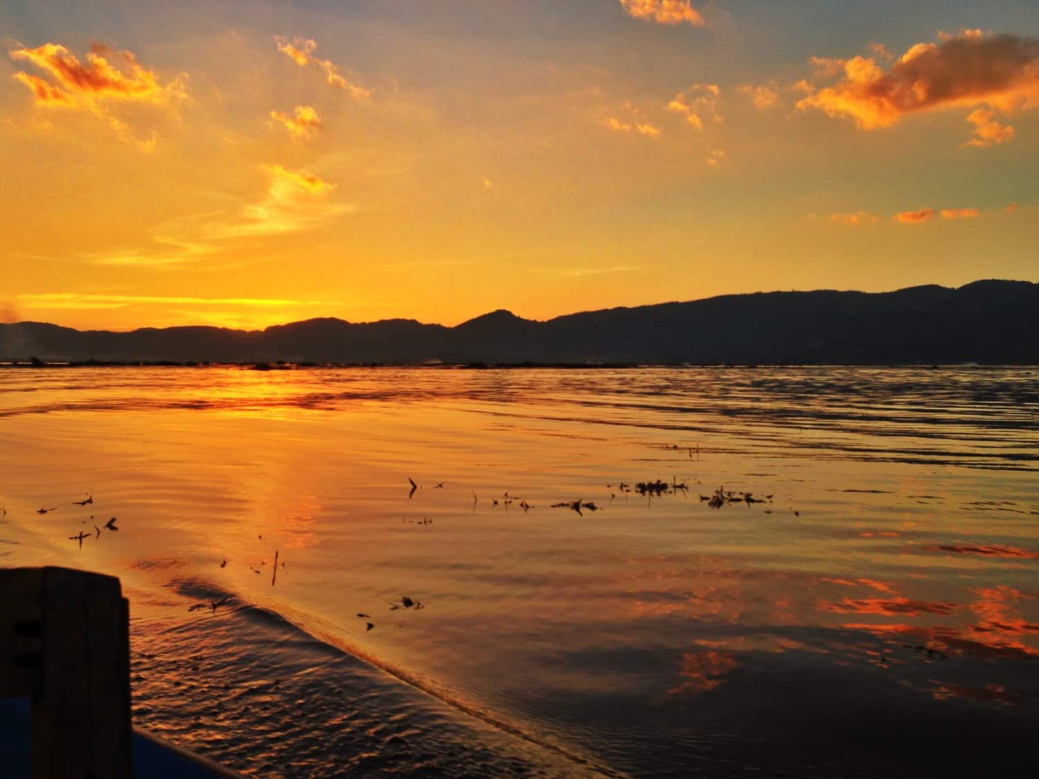 Inle Lake Sunset