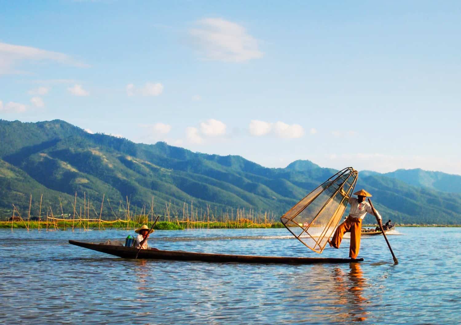 Fisherman on Inle Lake