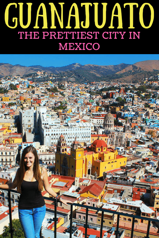 Guanajuato, Mexico. I love the colourful buildings!