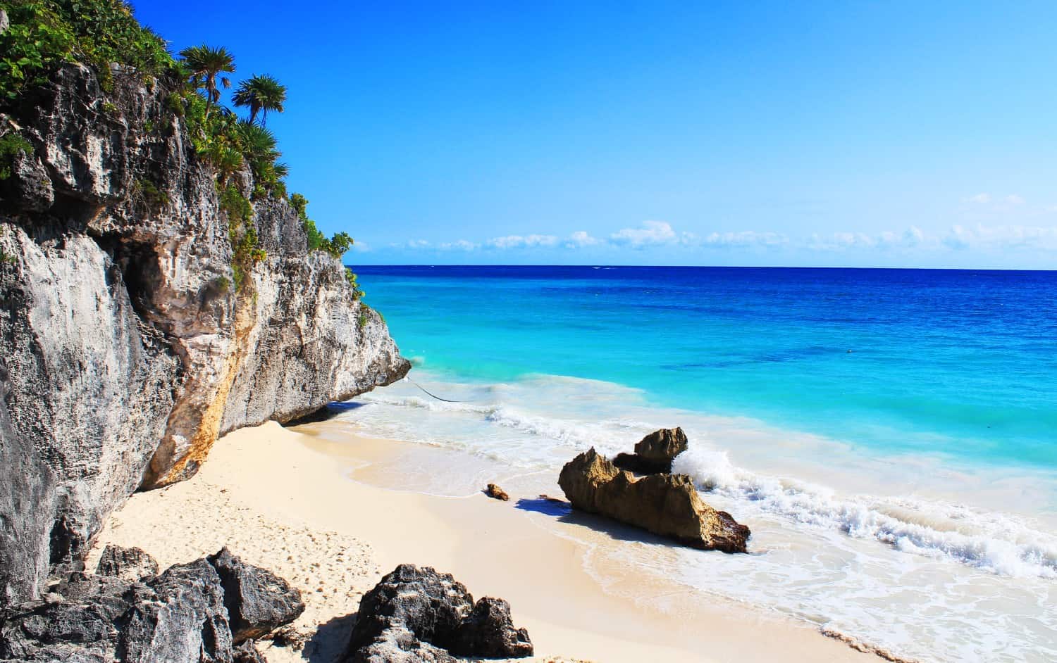 Beach in Tulum