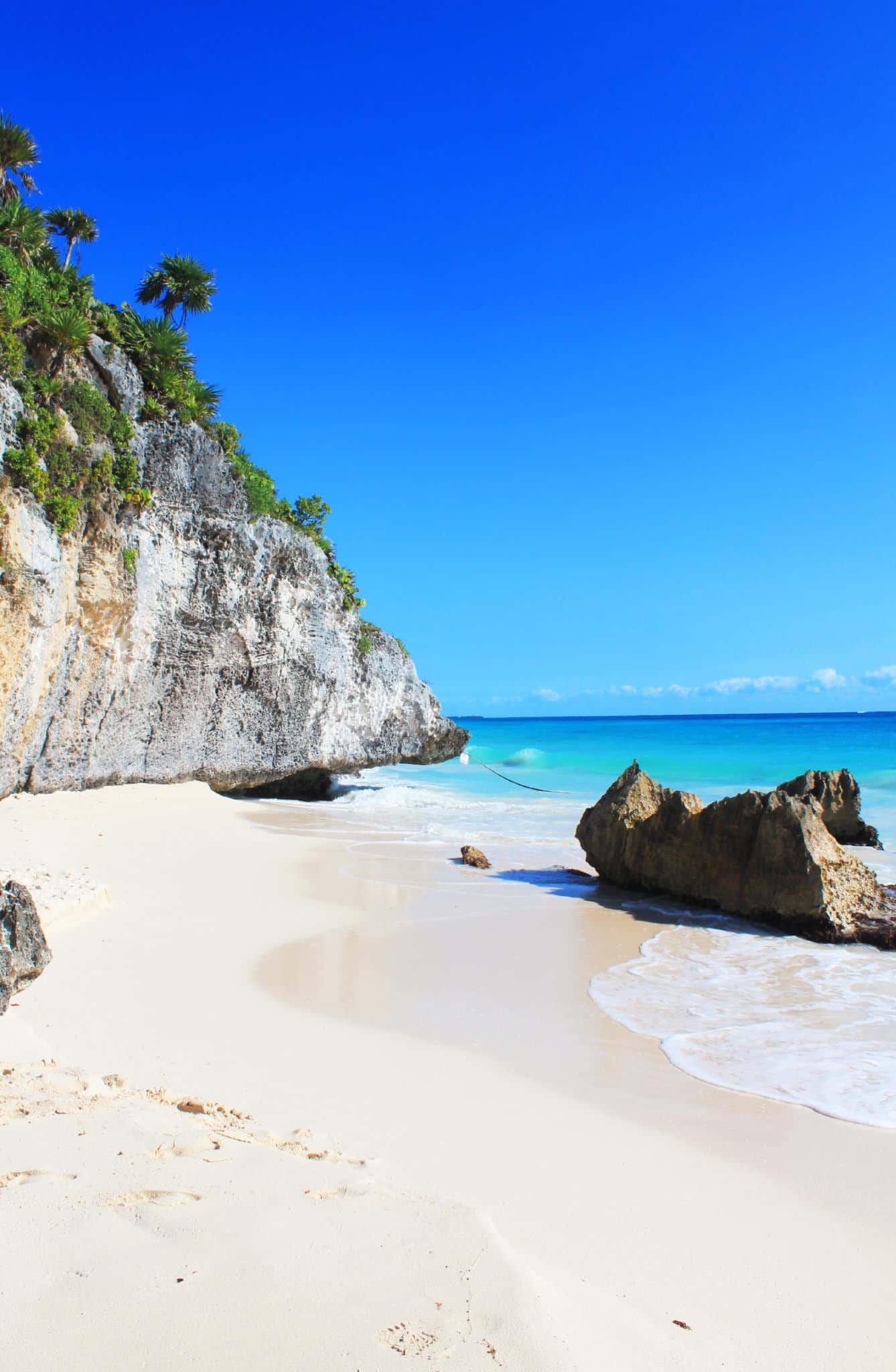 Beach in Tulum