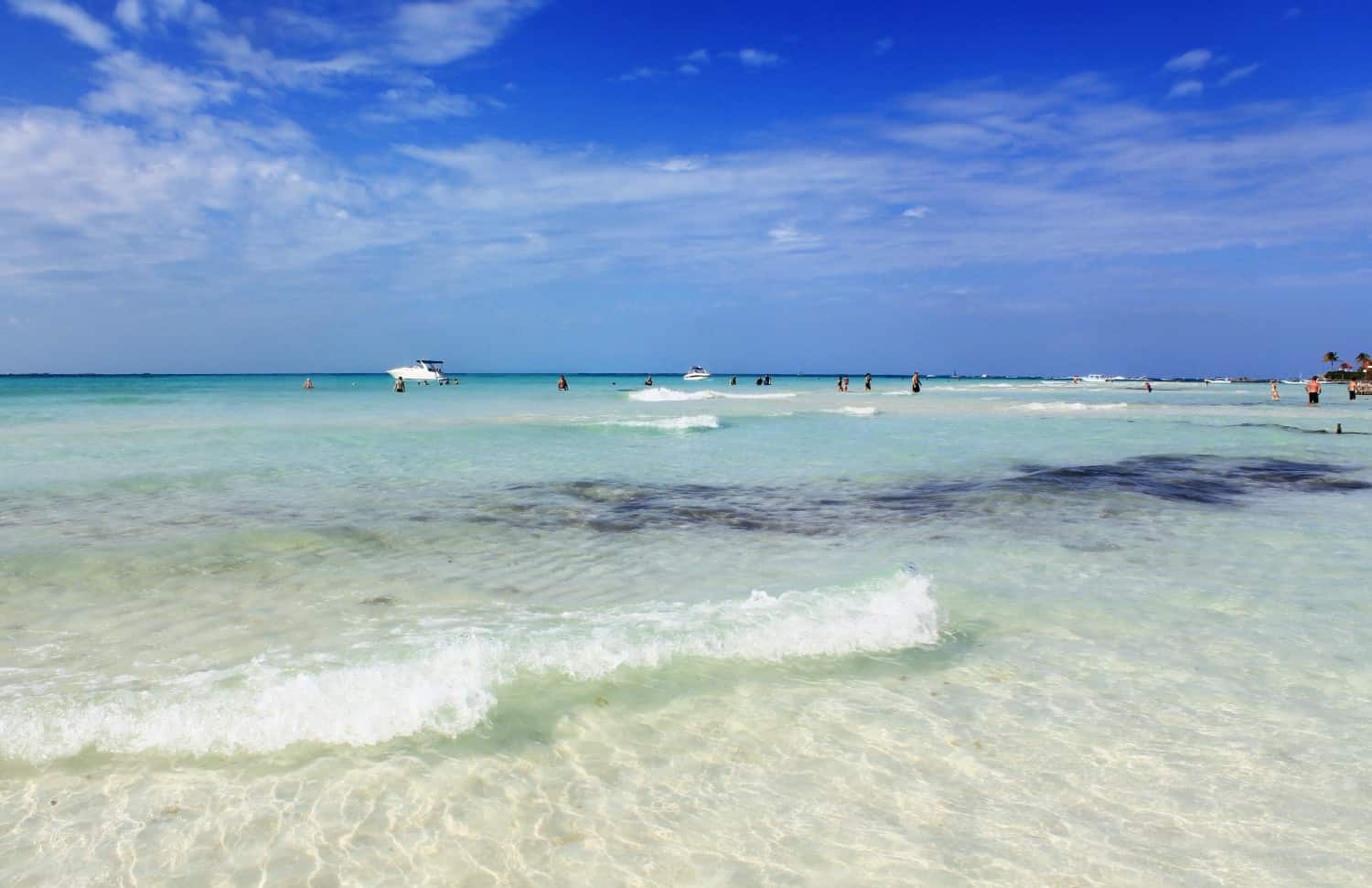 Ocean in Isla Mujeres