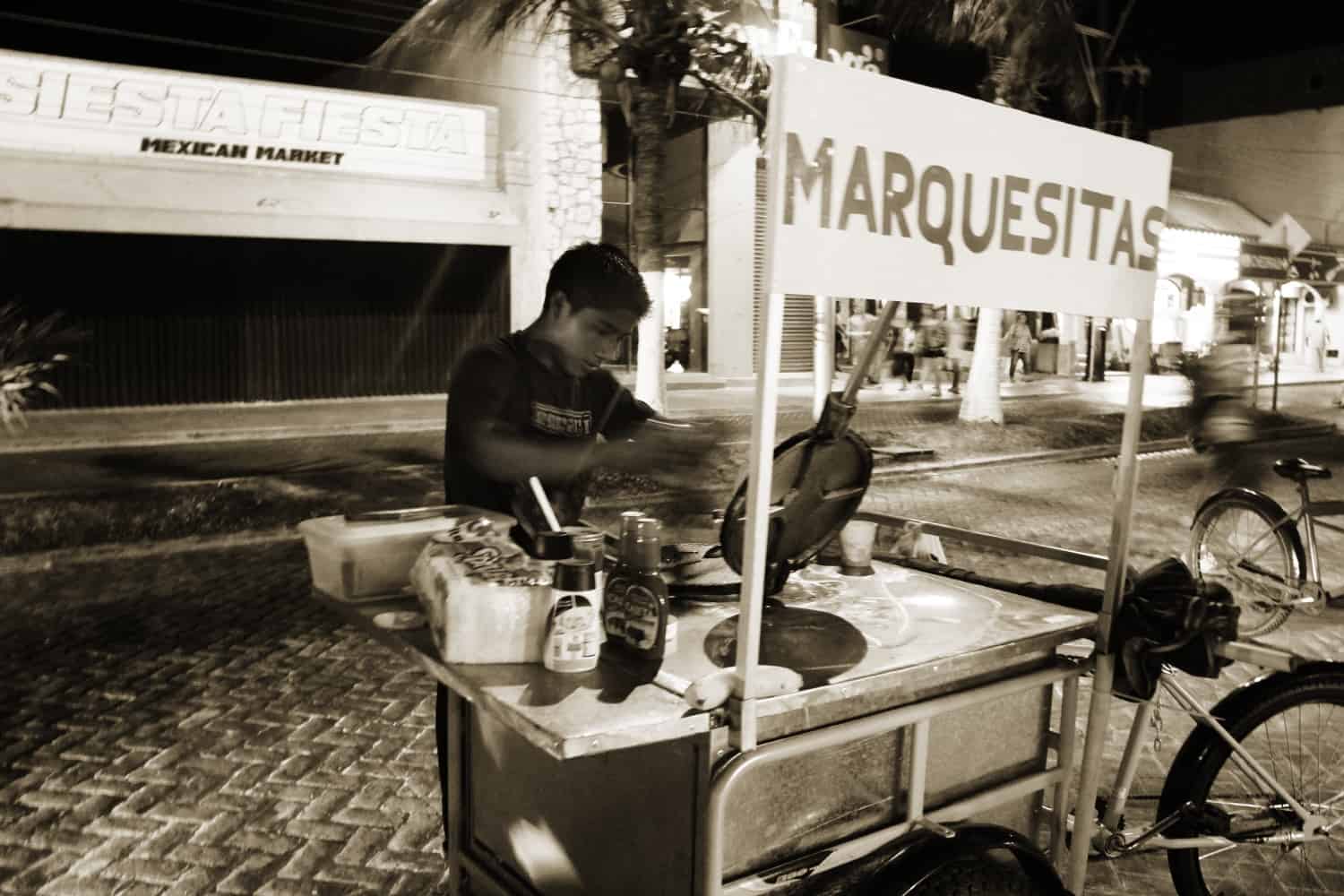 Street food in Isla Mujeres