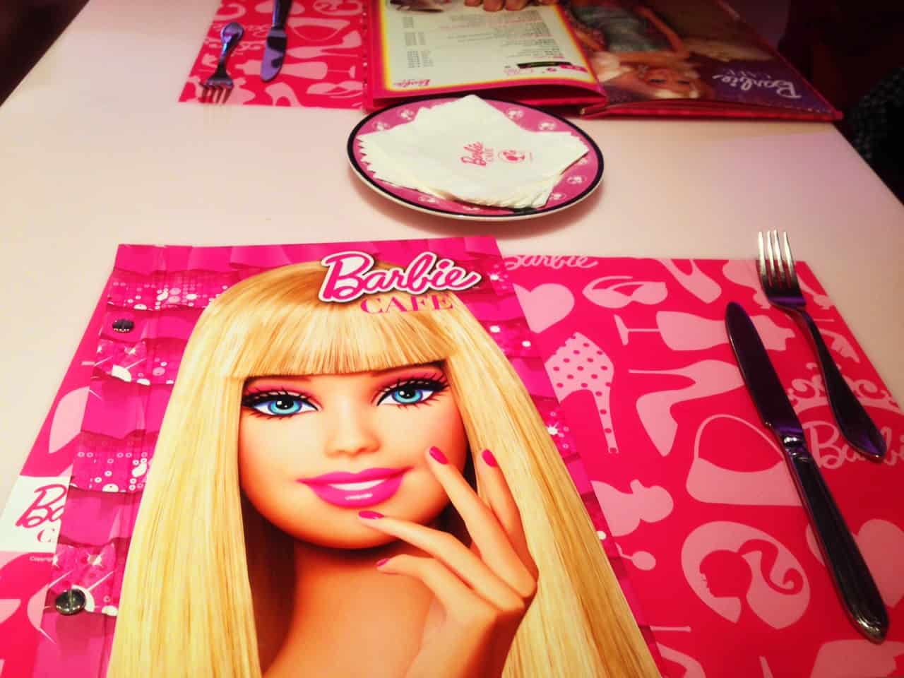 Tickled Pink at the Barbie-Themed Cafe in Taipei