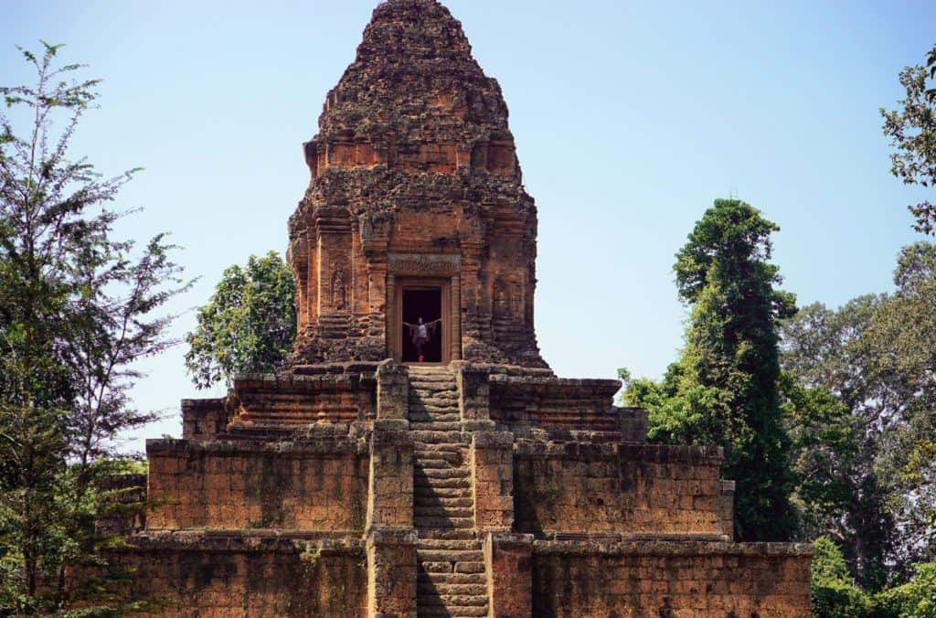 Lauren at Angkor