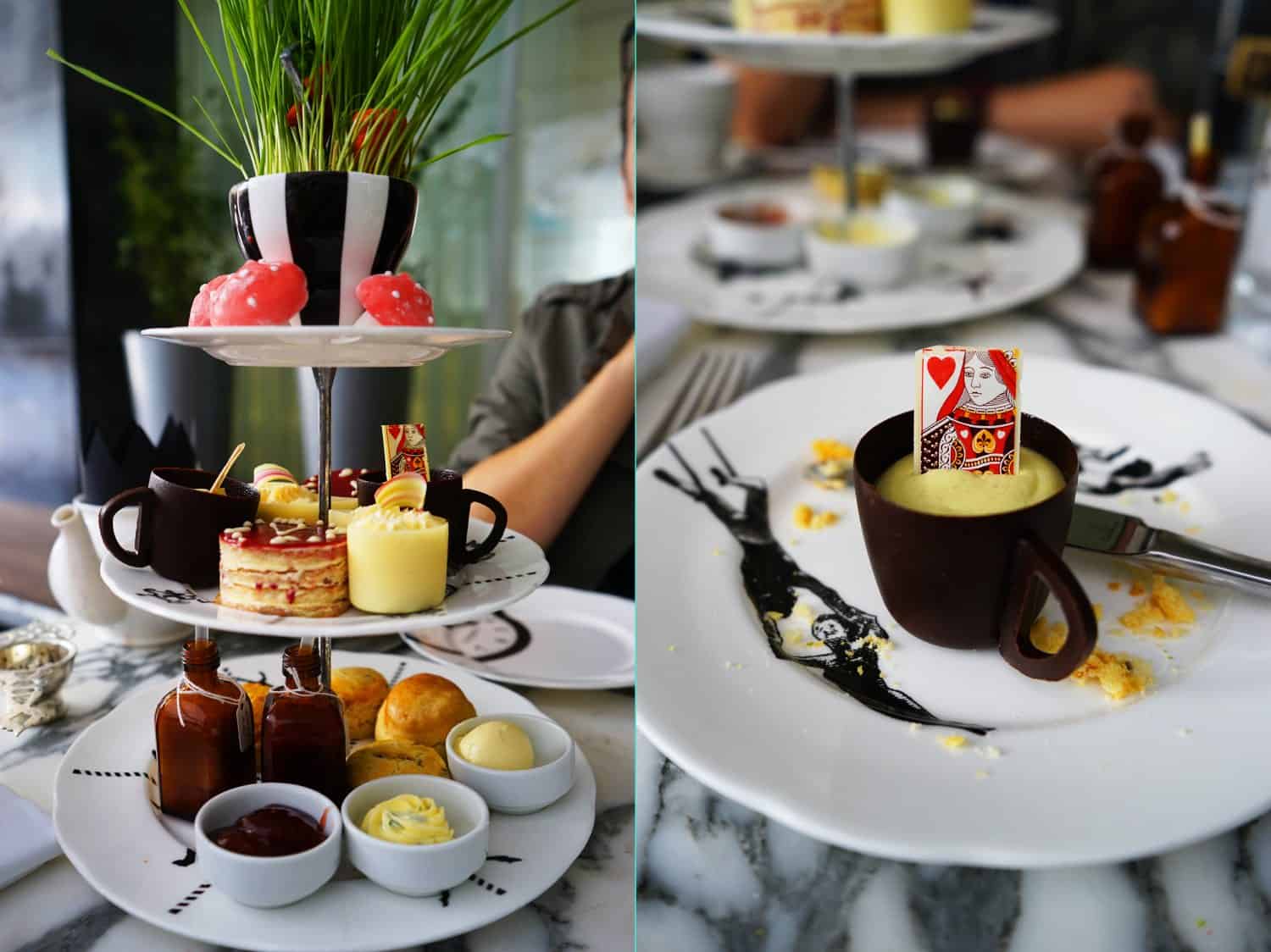 Mad Hatters-themed Afternoon Tea at the Sanderson Hotel, in London