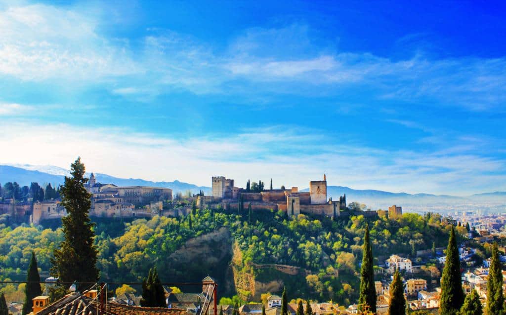 Granada Alhambra views