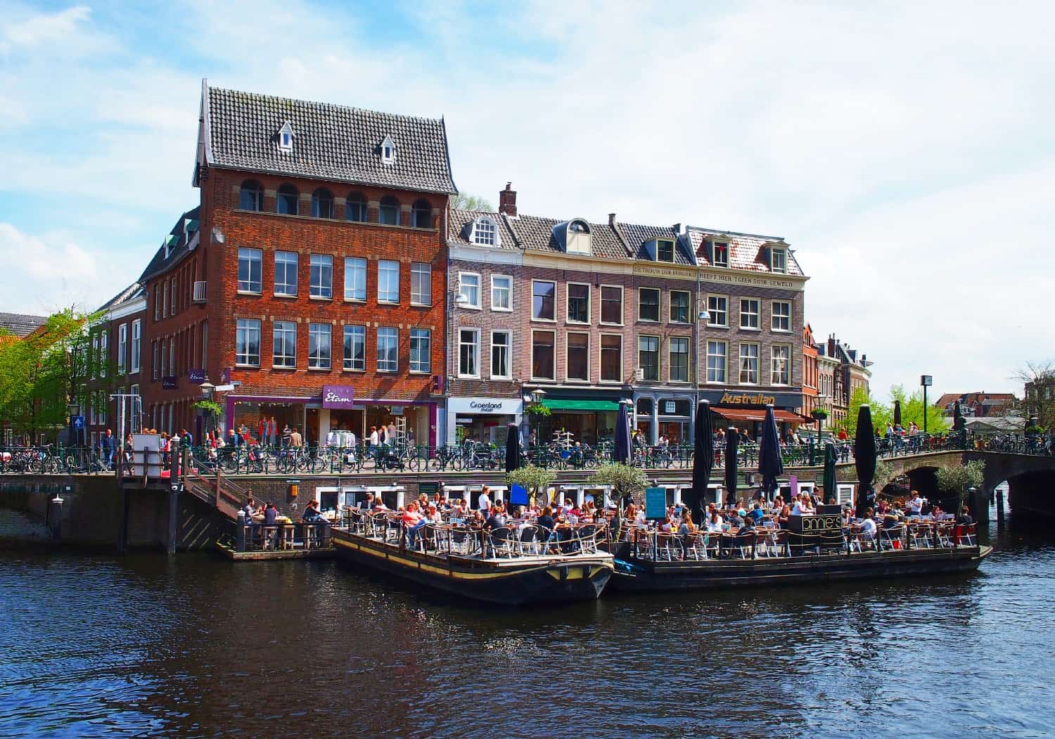 Leiden canal views